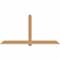 Ekena Millwork Eugene Smooth Timber Gable Bracket, Western Red Cedar, 96"W x 48"H x 3 1/2"D x 5 1/2"F, 12/12 Pitch GBW096X48X0406EUG00SWR - alternate 1
